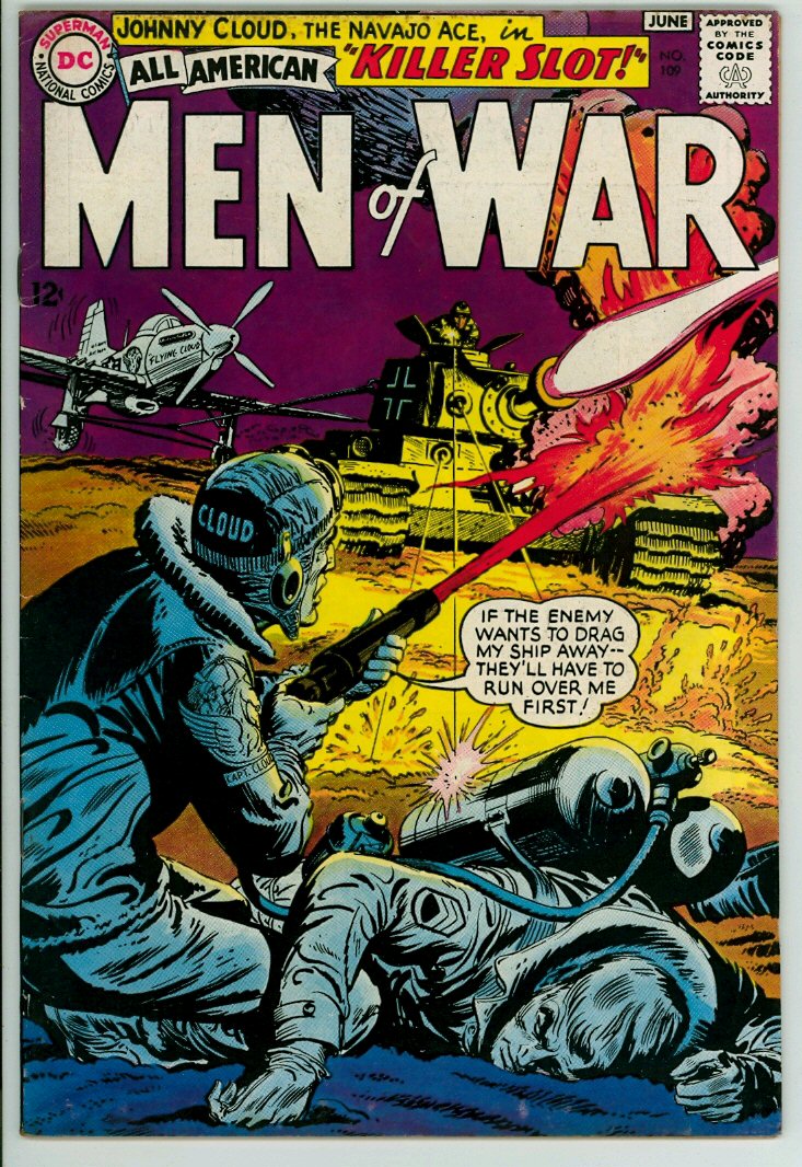 All American Men of War 109 (VG+ 4.5) 