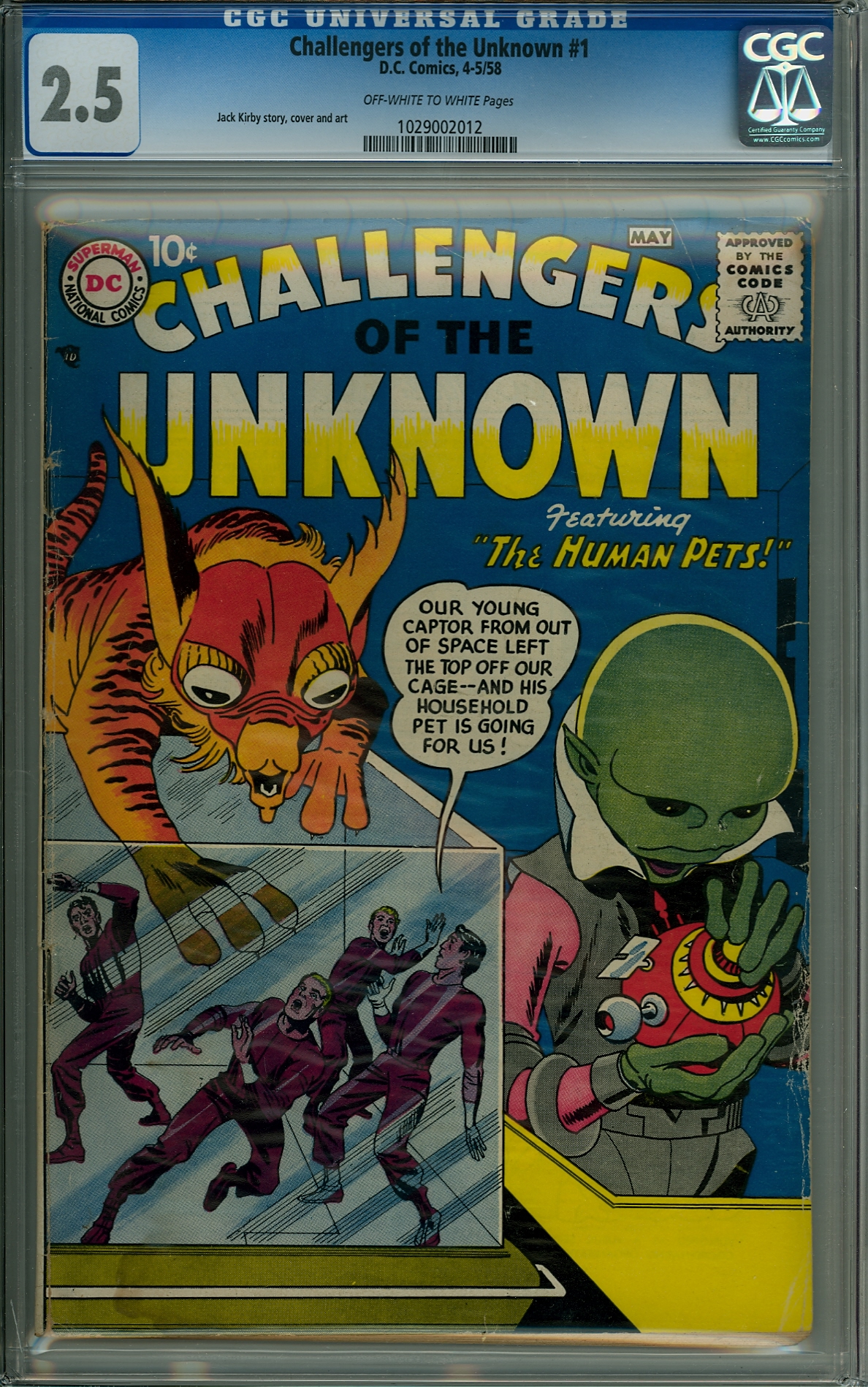 Challengers of the Unknown 1 (CGC 2.5)