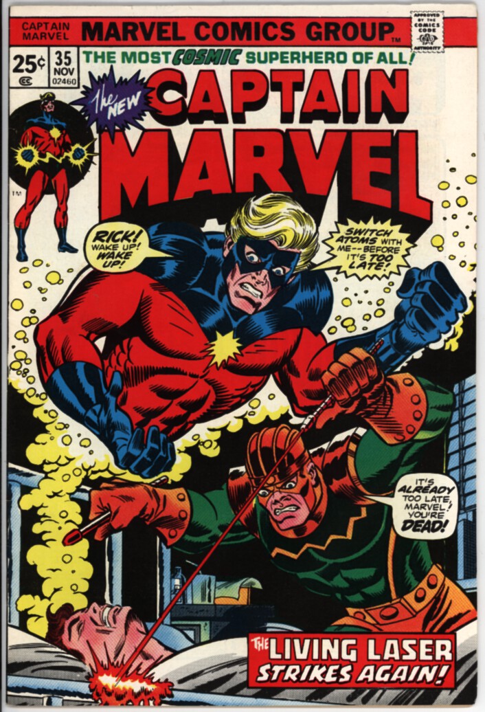 Captain Marvel 35 (VG+ 4.5)