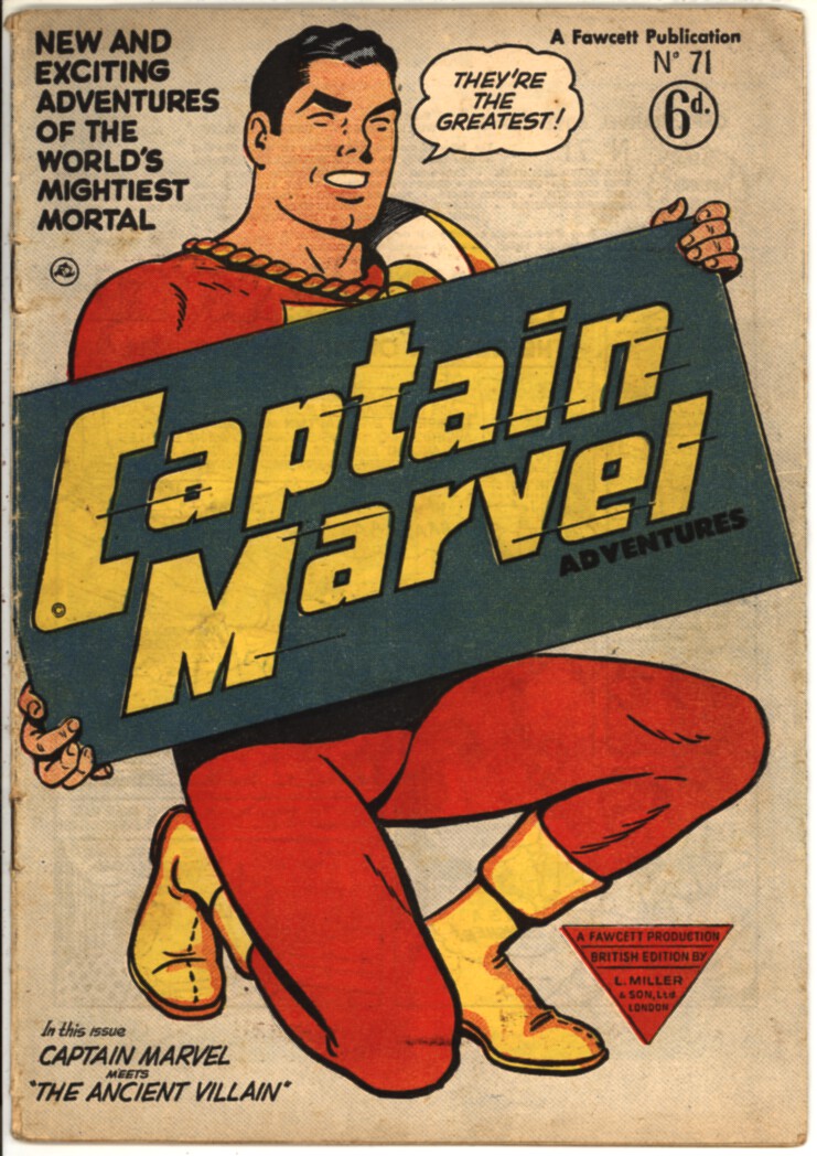 Captain Marvel Adventures 71 (VG- 3.5)