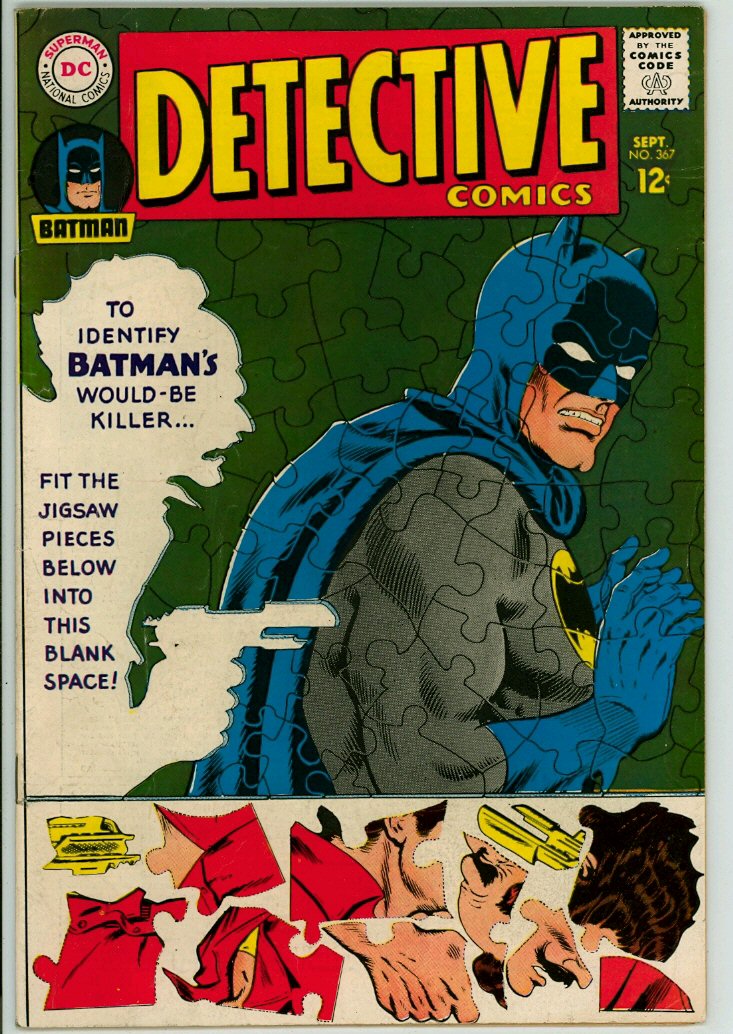 Detective Comics 367 (G+ 2.5)