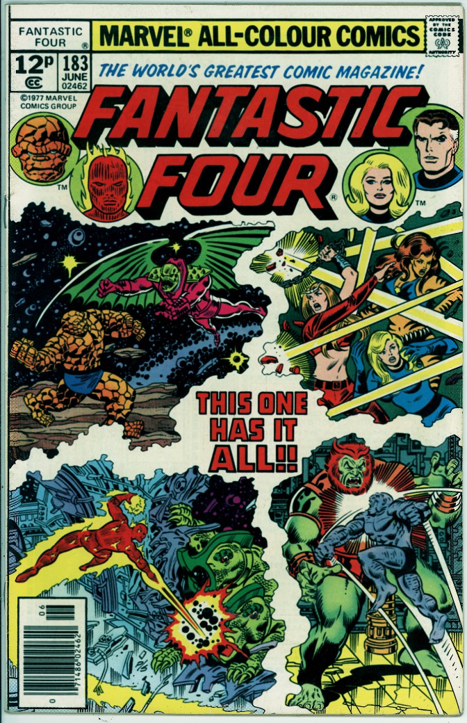 Fantastic Four 183 (FN 6.0) pence