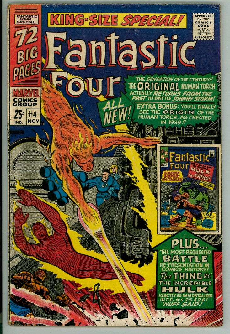 Fantastic Four Annual 4 (VG+ 4.5) 