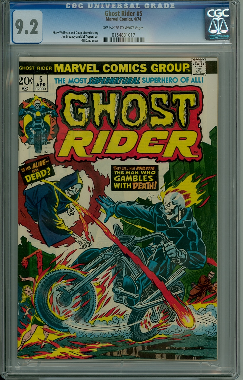 Ghost Rider 5 (CGC 9.2)