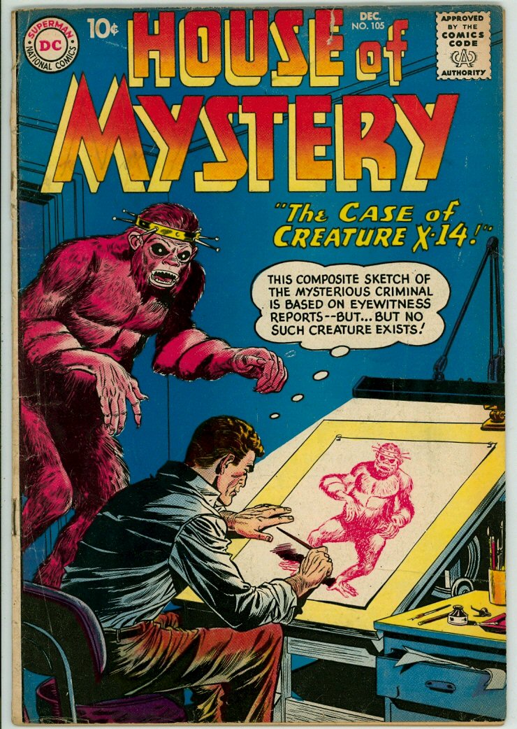 House of Mystery 105 (G- 1.8)