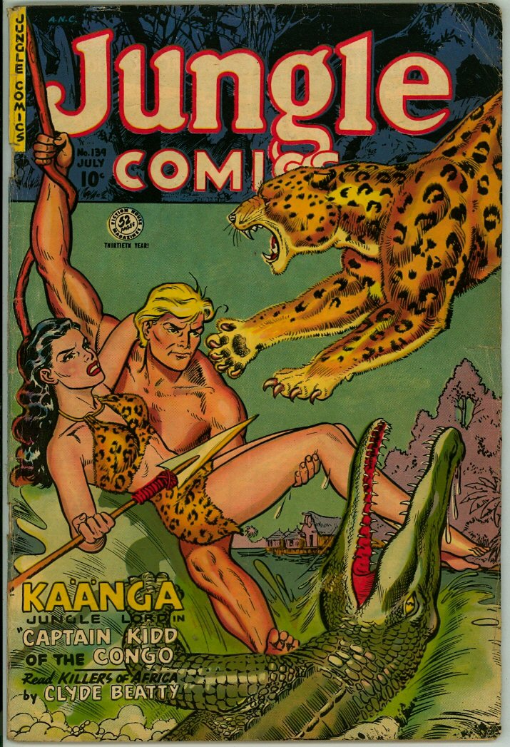 Jungle Comics 139 (VG- 3.5)