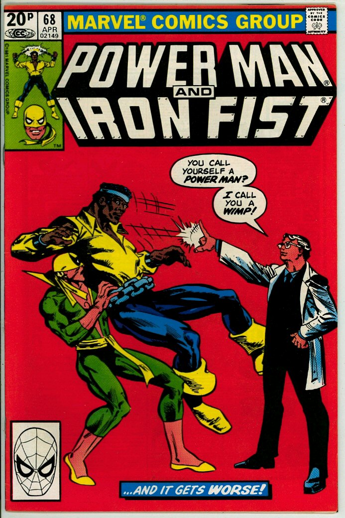 Power Man and Iron Fist 68 (FN/VF 7.0) pence