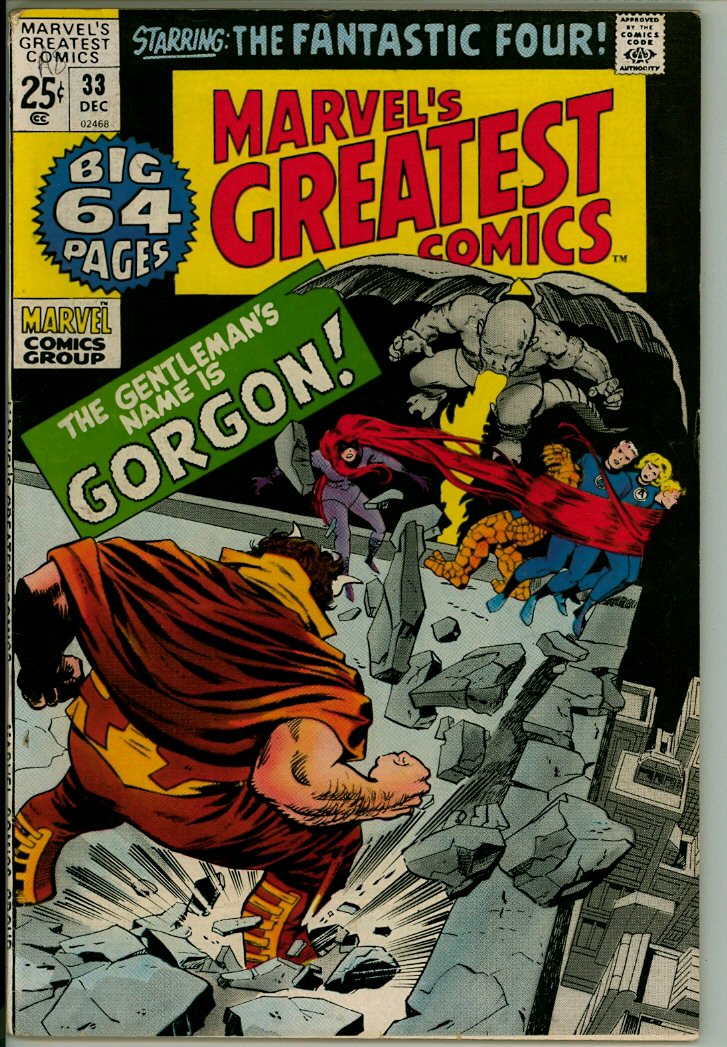 Marvel's Greatest Comics 33 (VG/FN 5.0)