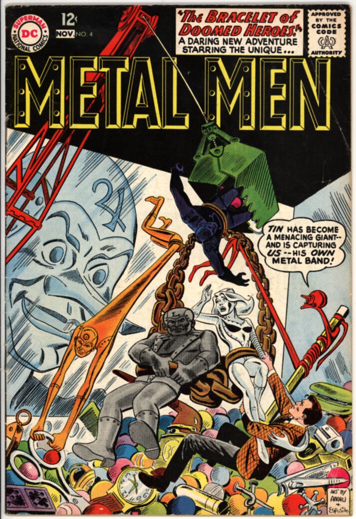 Metal Men 4 (VG 4.0)