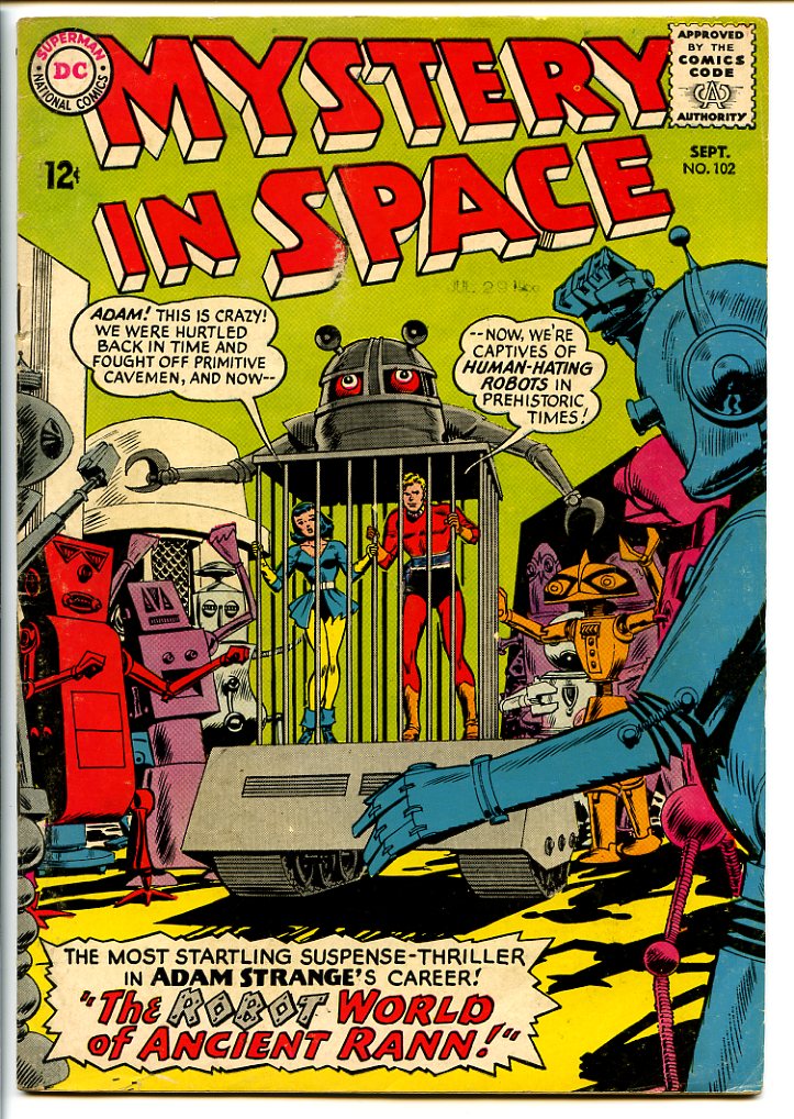 Mystery in Space 102 (VG 4.0) 	 