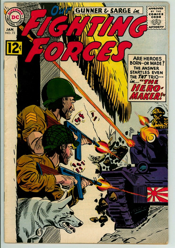 Our Fighting Forces 73 (VG+ 4.5)