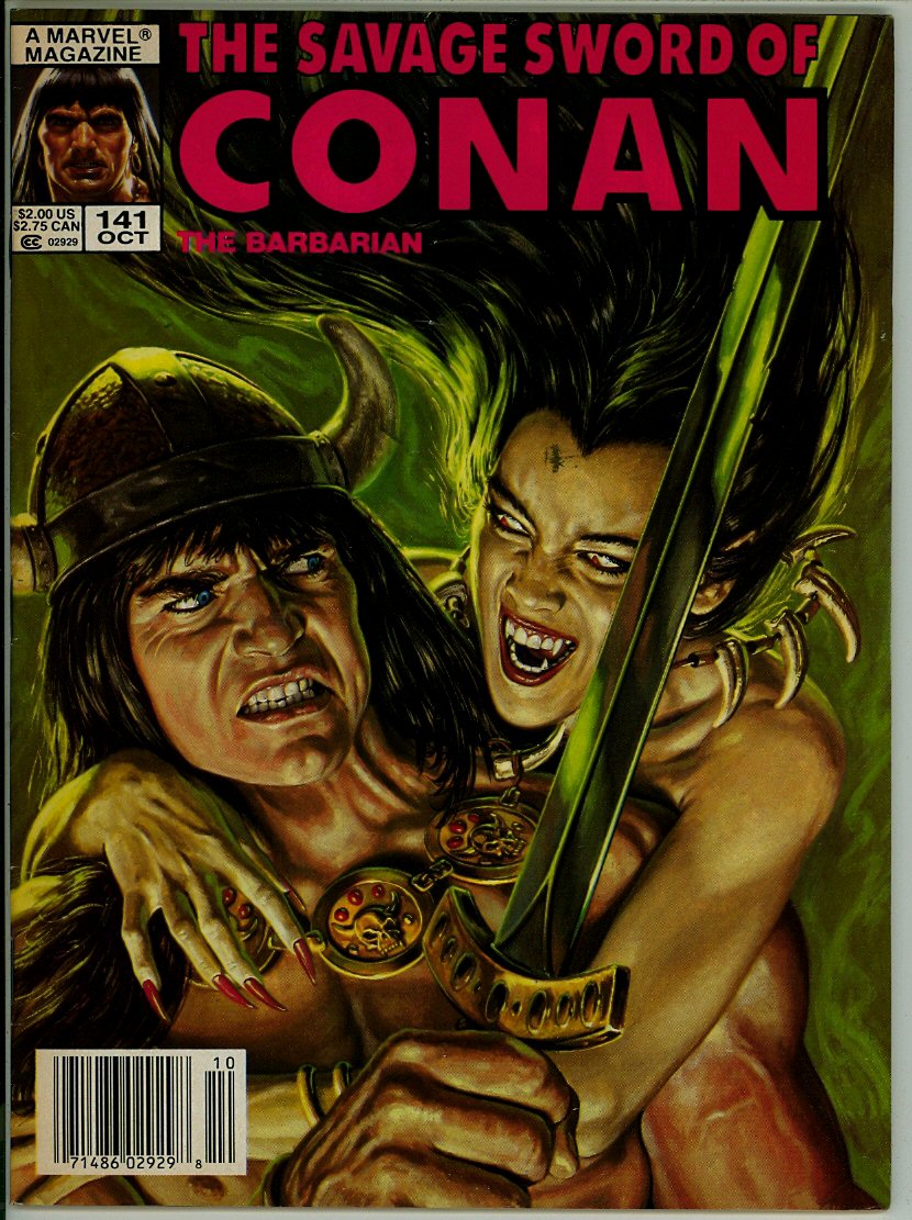Savage Sword of Conan 141 (VG/FN 5.0)