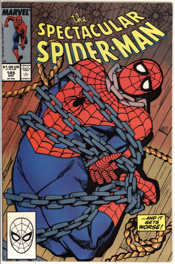 Spectacular Spider-Man 145 (VF- 7.5)