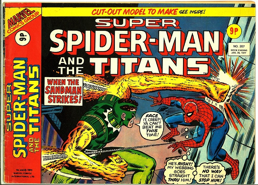 Super Spider-Man and the Titans 207 (G/VG 3.0)