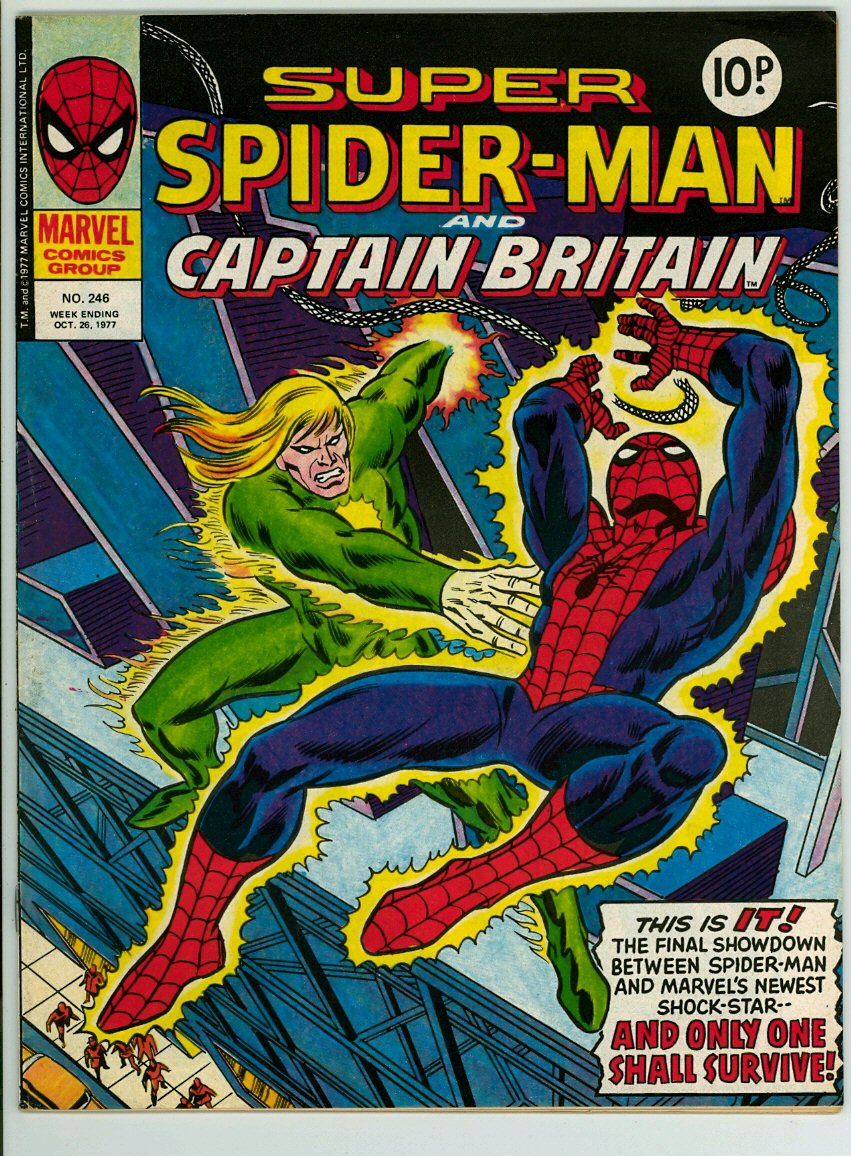 Super Spider-Man and Captain Britain 246 (VG/FN 5.0)