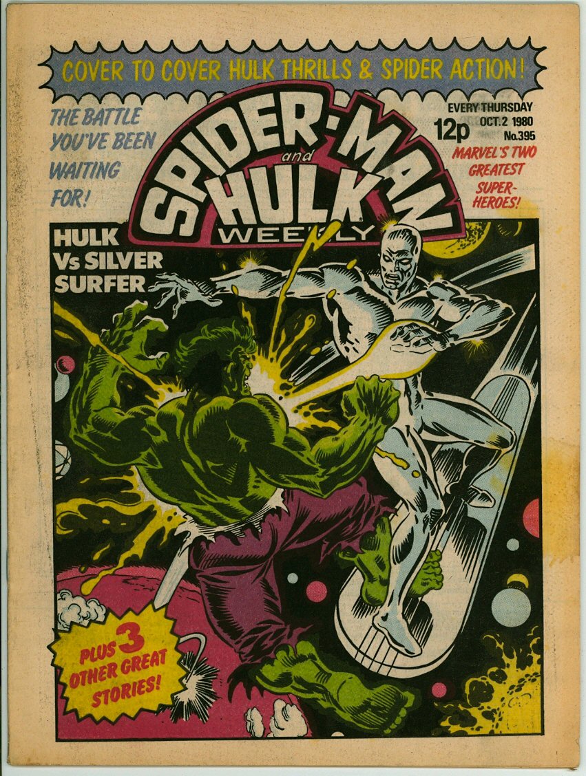 Spider-Man and Hulk 395 (FN+ 6.5)