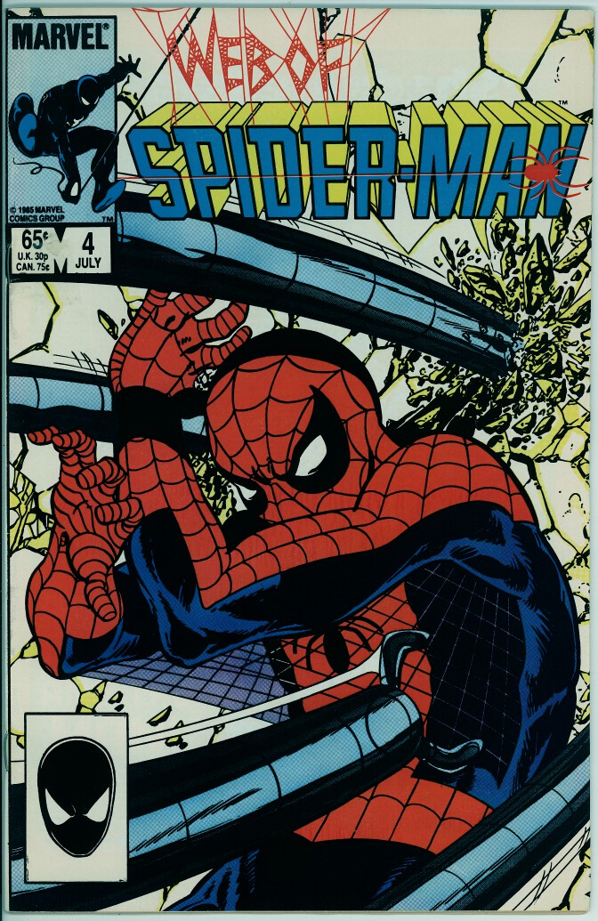 Web of Spider-Man 4 (VG/FN 5.0)