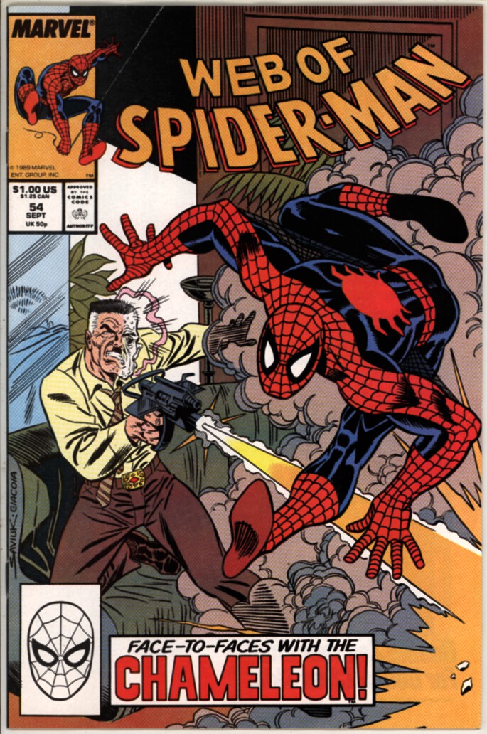 Web of Spider-Man 54 (FN/VF 7.0)