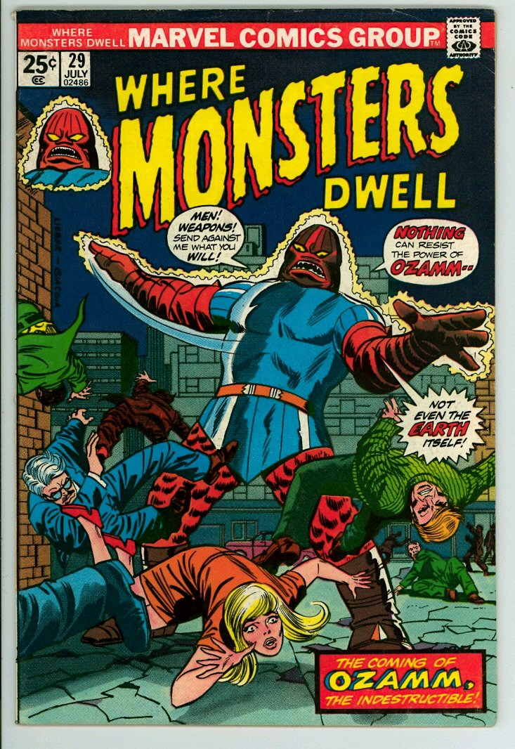 Where Monsters Dwell 29 (FN- 5.5)