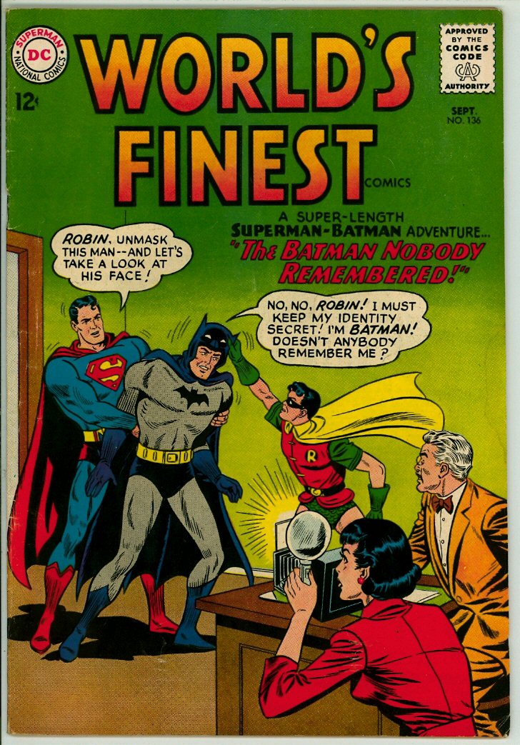 World's Finest Comics 136 (G/VG 3.0) 