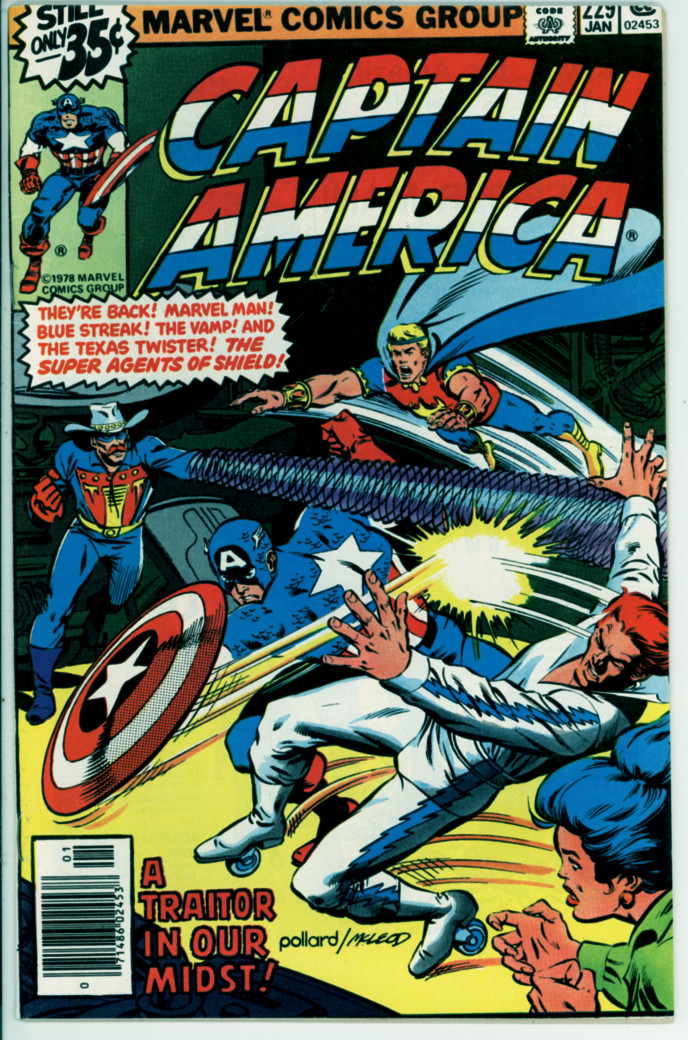 Captain America 229 (FN+ 6.5)