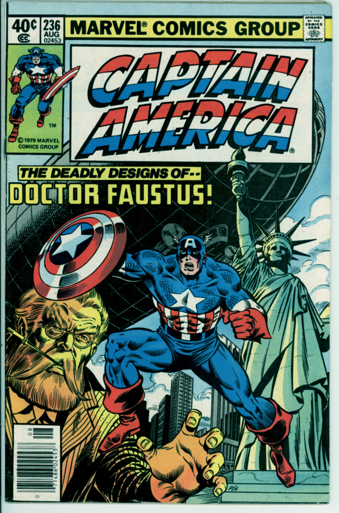 Captain America 236 (VG+ 4.5)