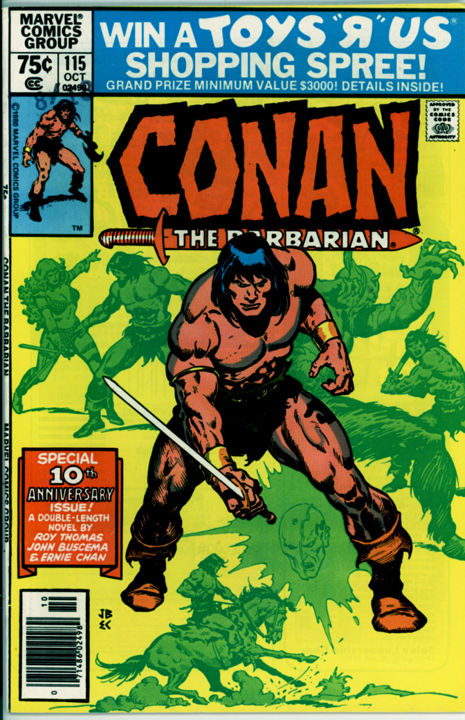 Conan the Barbarian 115 (NM- 9.2)