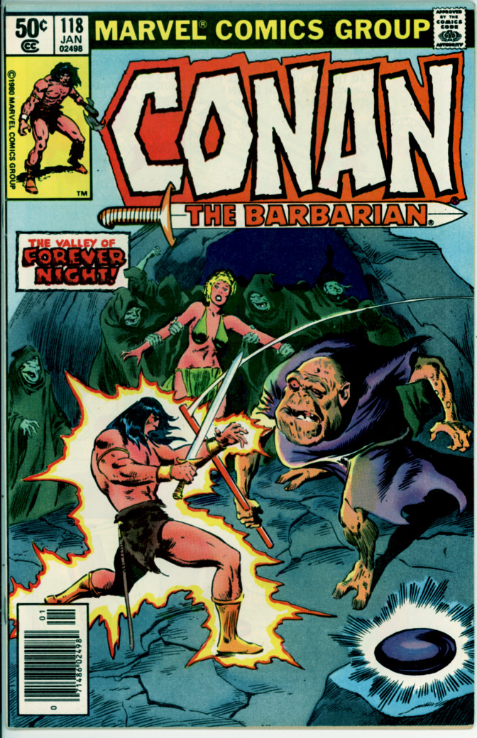 Conan the Barbarian 118 (VF- 7.5)