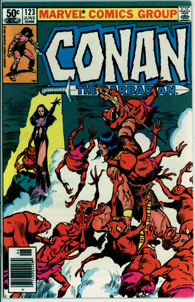 Conan the Barbarian 123 (VF- 7.5)