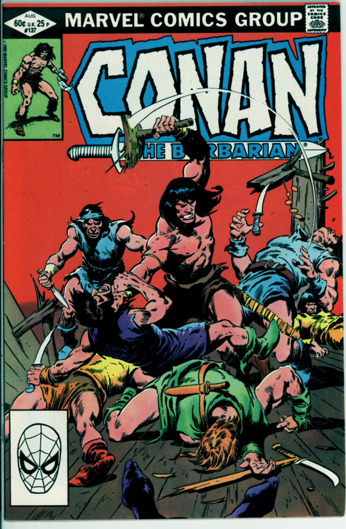 Conan the Barbarian 137 (VF 8.0)