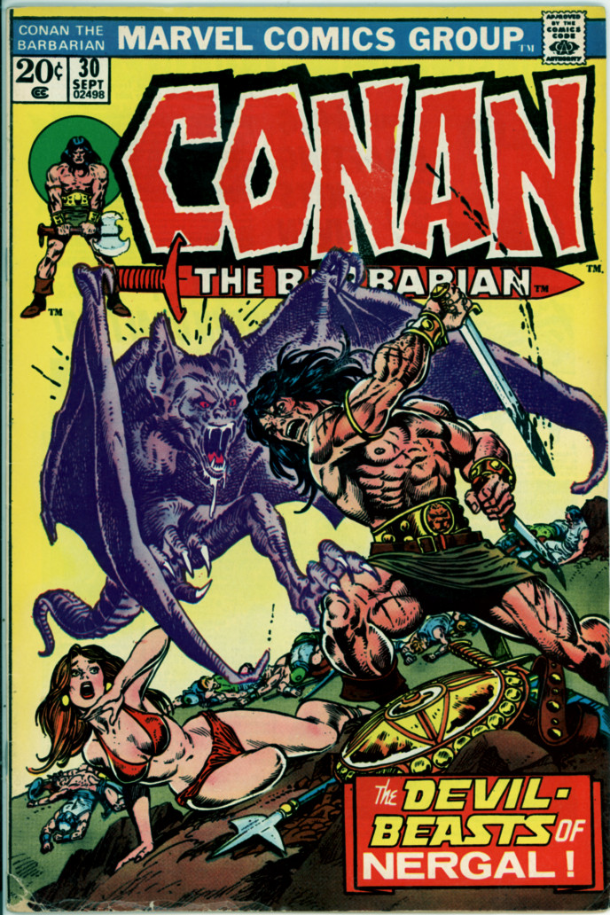 Conan the Barbarian 30 (VG+ 4.5)