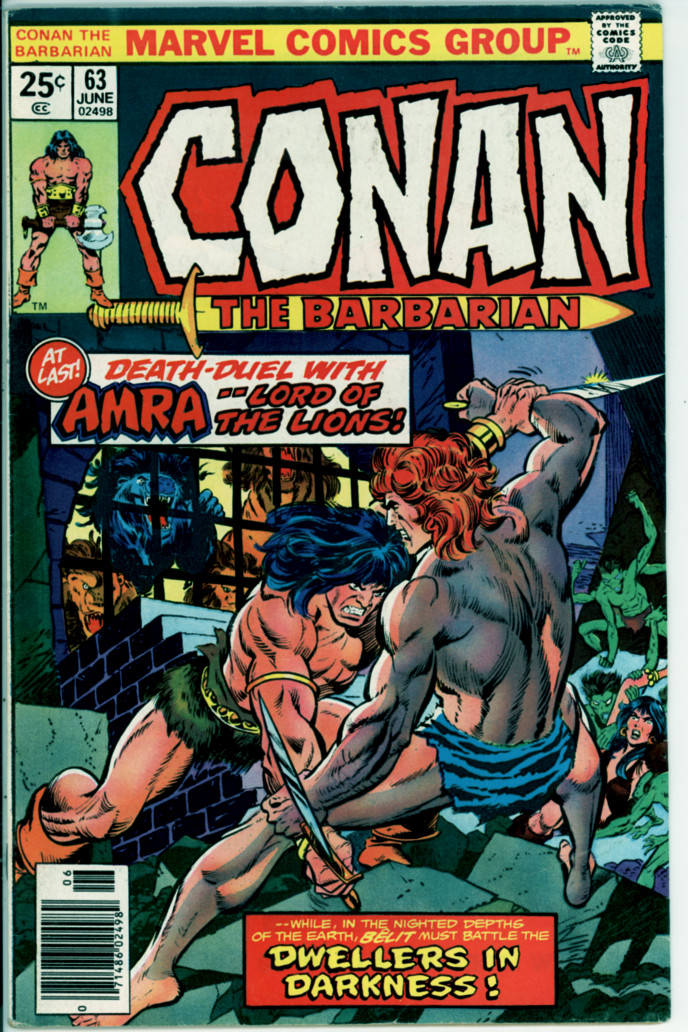 Conan the Barbarian 63 (VG+ 4.5)