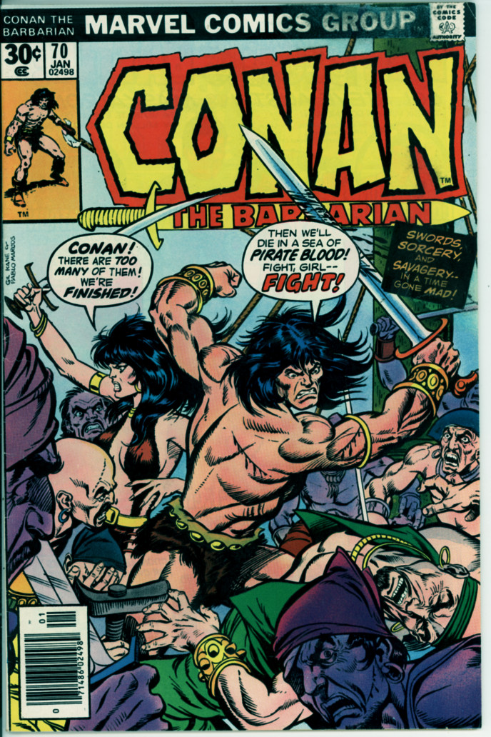 Conan the Barbarian 70 (FN- 5.5)