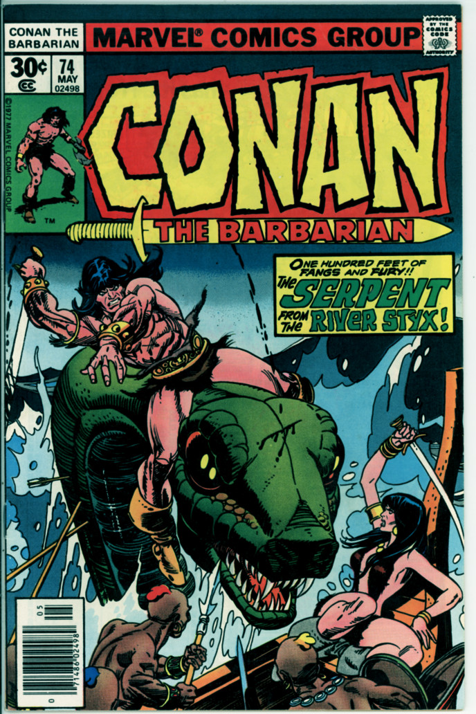 Conan the Barbarian 74 (VF- 7.5)