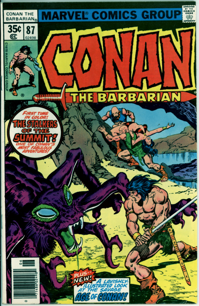 Conan the Barbarian 87 (VG- 3.5)