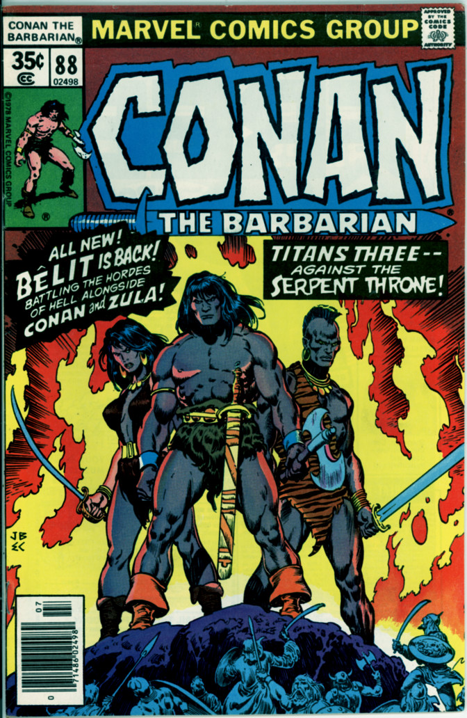 Conan the Barbarian 88 (VG+ 4.5)