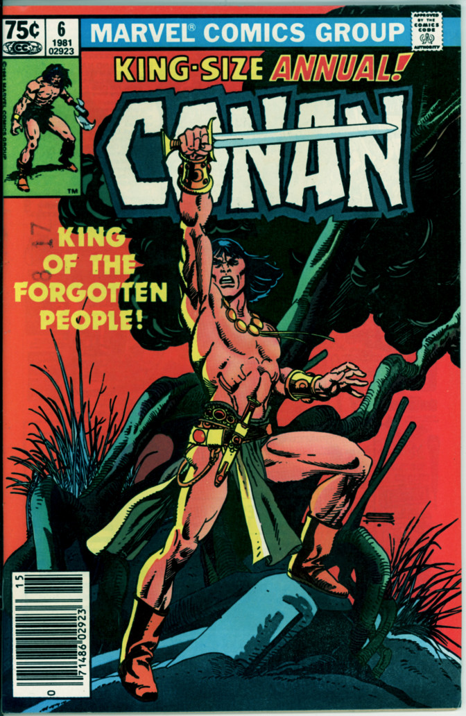 Conan the Barbarian Annual 6 (VF 8.0)