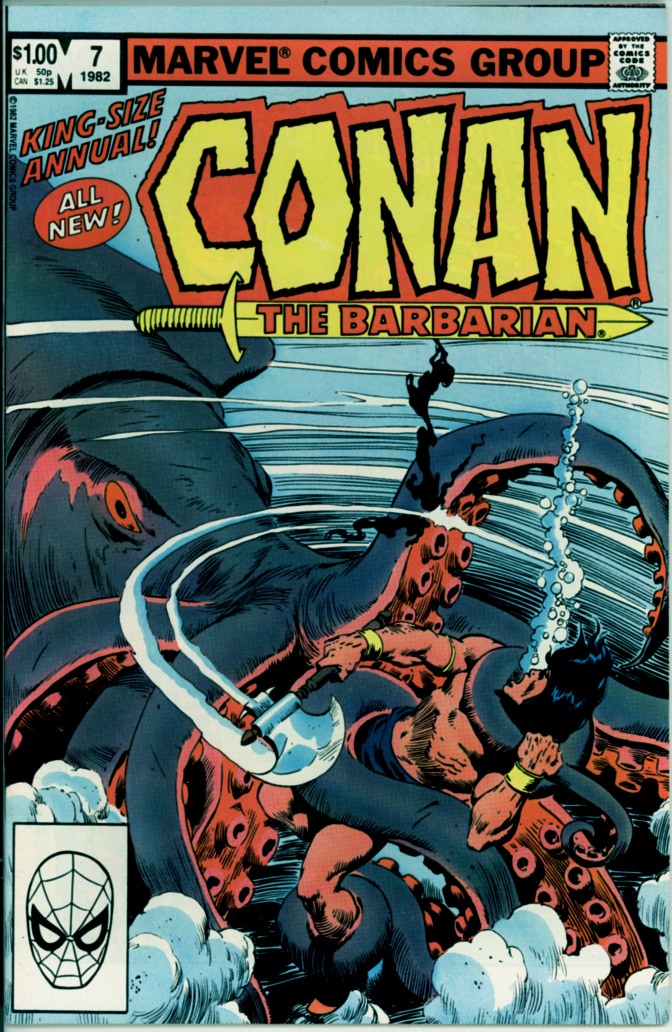 Conan the Barbarian Annual 7 (VF/NM 9.0)