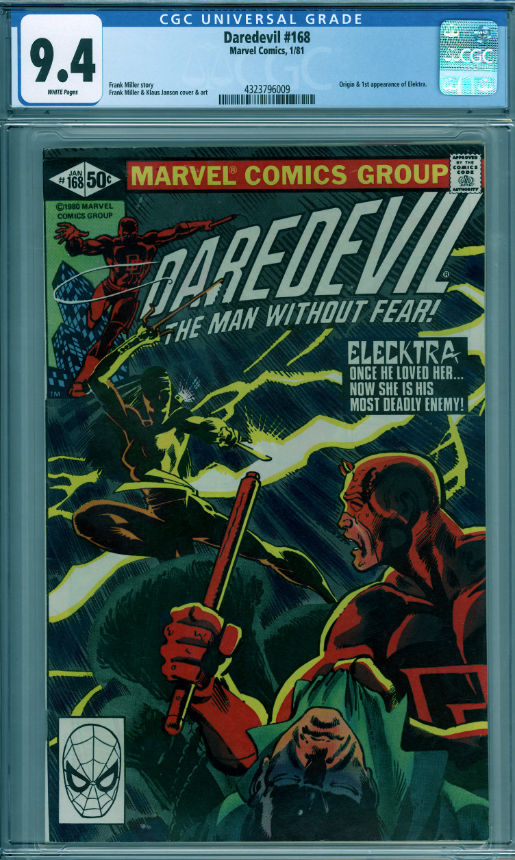 Daredevil 168 (CGC 9.4)