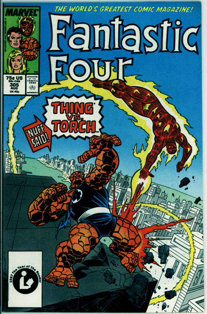 Fantastic Four 305 (NM- 9.2)