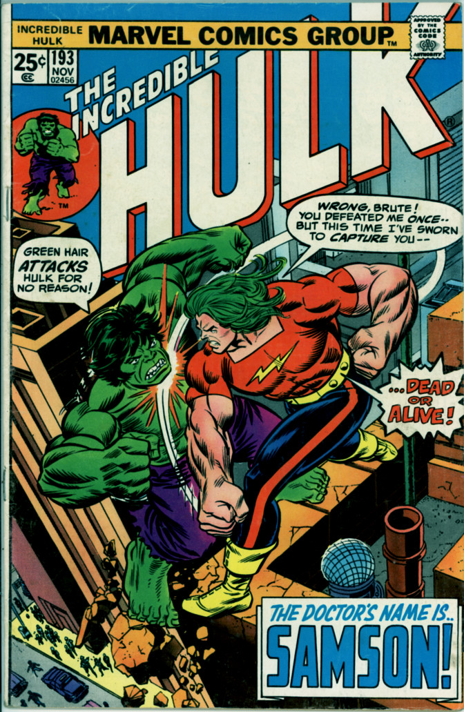 Incredible Hulk 193 (VG 4.0)