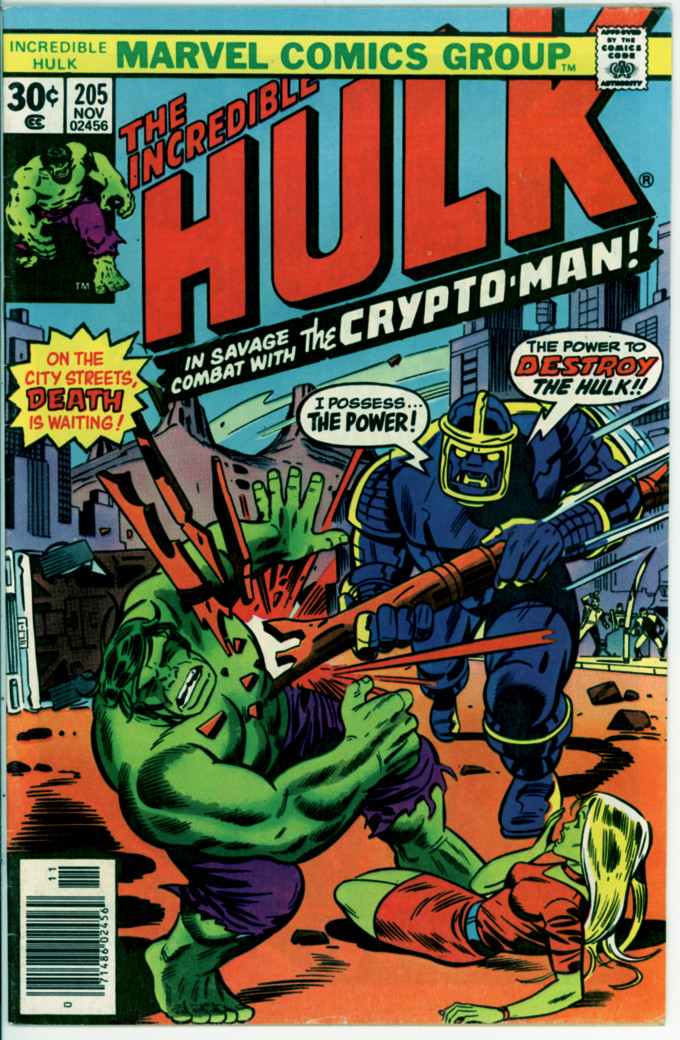 Incredible Hulk 205 (FN/VF 7.0)