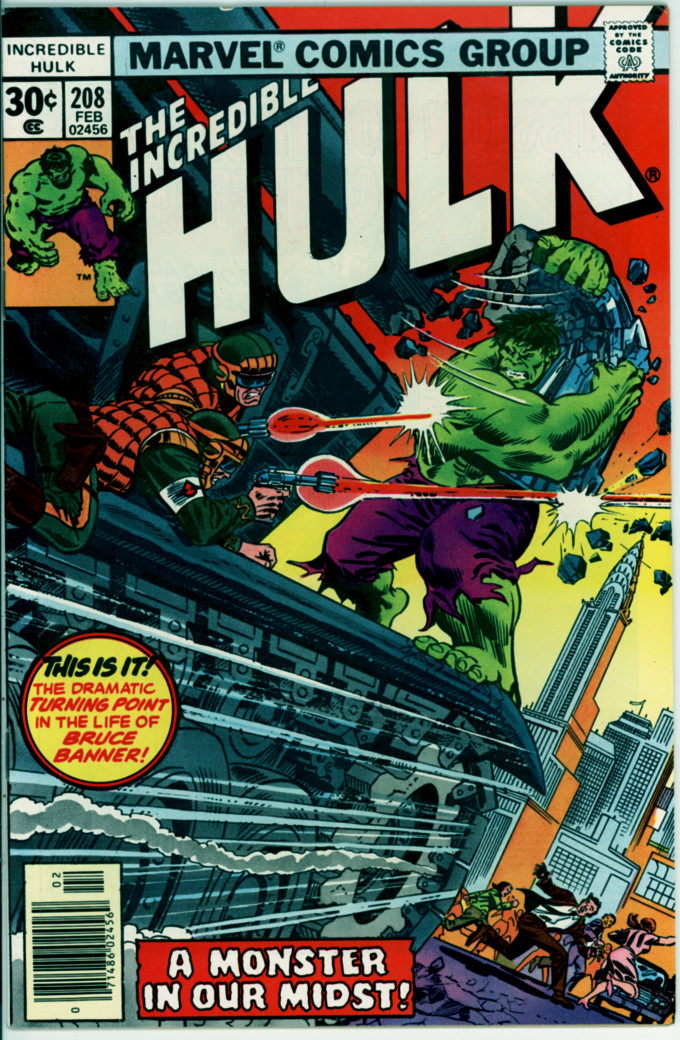 Incredible Hulk 208 (VF 8.0)