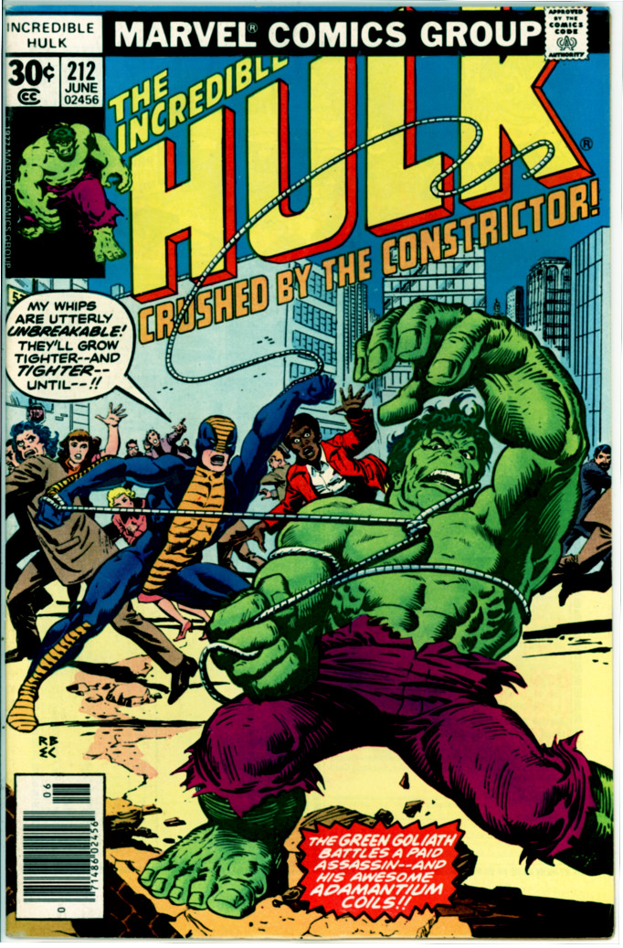 Incredible Hulk 212 (VF+ 8.5)