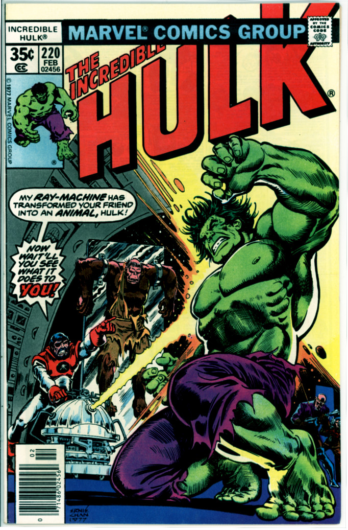 Incredible Hulk 220 (VF+ 8.5)