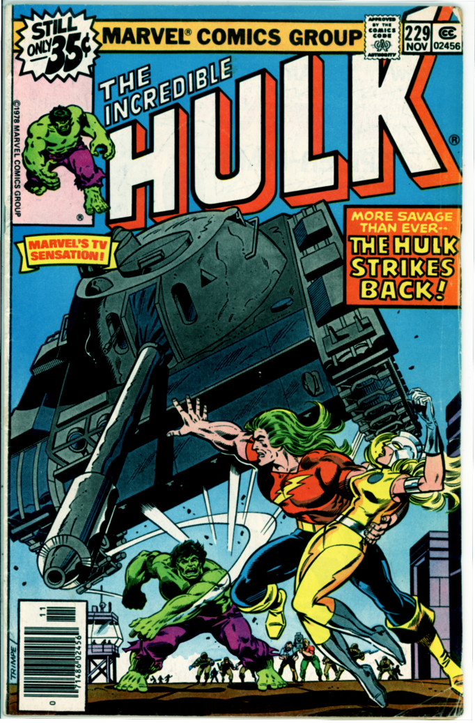 Incredible Hulk 229 (G/VG 3.0)