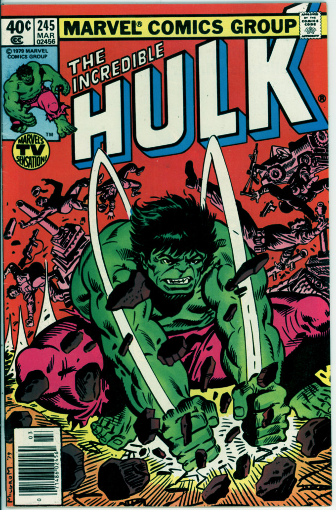 Incredible Hulk 245 (VF- 7.5)