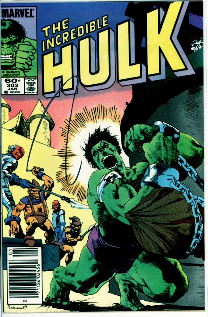 Incredible Hulk 303 (FN/VF 7.0)