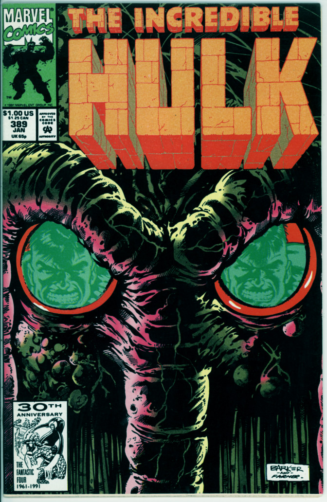 Incredible Hulk 389 (FN/VF 7.0)