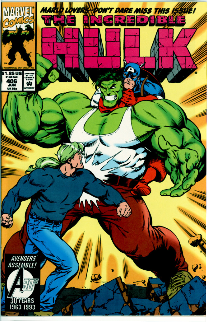 Incredible Hulk 406 (NM 9.4)